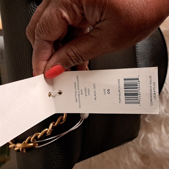 Tory Burch Britten Large Adjustable Shoulder Bag NWTs - Picture 12 of 12